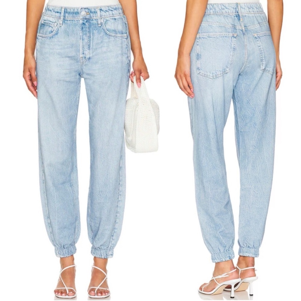 rag & bone Light Blue Denim Joggers